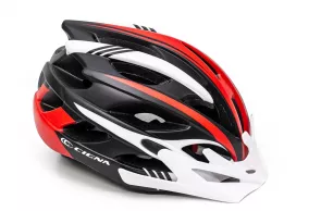 Bicycle helmet CIGNA WT-016 black-white-red