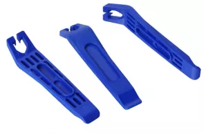 Лопатка бортировочная для покрышек, набор 3 шт. пластик. синий KL-9720С