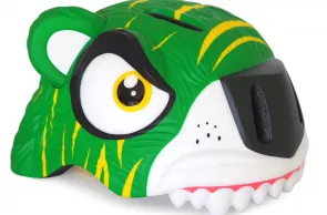 Bicycle helmet Crazy Safety Green tiger green