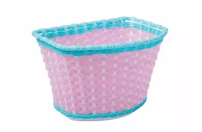 basket plastic на руль H200*W270*D170 pink BRAVVOS FL-B521-01 