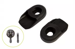 chainwheel crank protector PVC black
