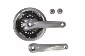chainwheel ST L170мм 24-34-42Т cotterless black HX HX-C-AM046 