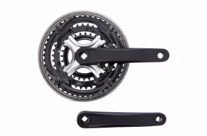 chainwheel ST L170мм 28-38-48Тwith plastic cover/black HX-A-AM025 .