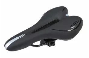 saddle sports with a hole CPO 2500-04 280*150 mm black with white