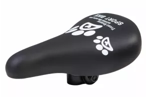 saddle CPO 1400 215*145 mm black for children's bicycles