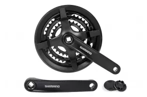 chainwheel aluminum L175мм 24-34-42Т cotterless black SHIMANO FC-TY301 