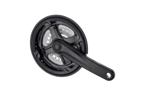 chainwheel Аlloy L170мм 24-34-42Т cotterless black PROWHEEL TA-CM68 with plastic cover 