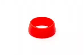 Силиконовое кольцо для защиты подседела (25-30mm) от влаги красный RISK